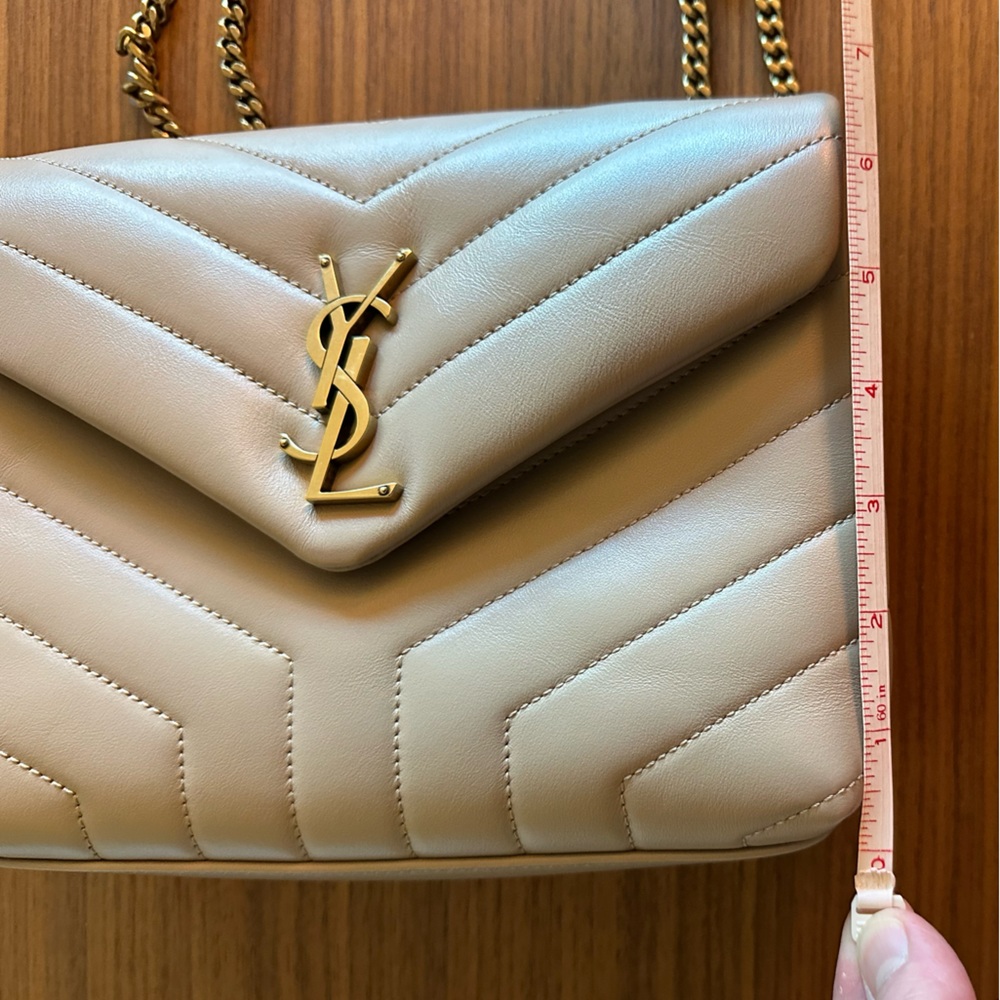 AUTHENTIC Small Saint Laurent Lou Lou Purse from Paris - Picture 14 of 15